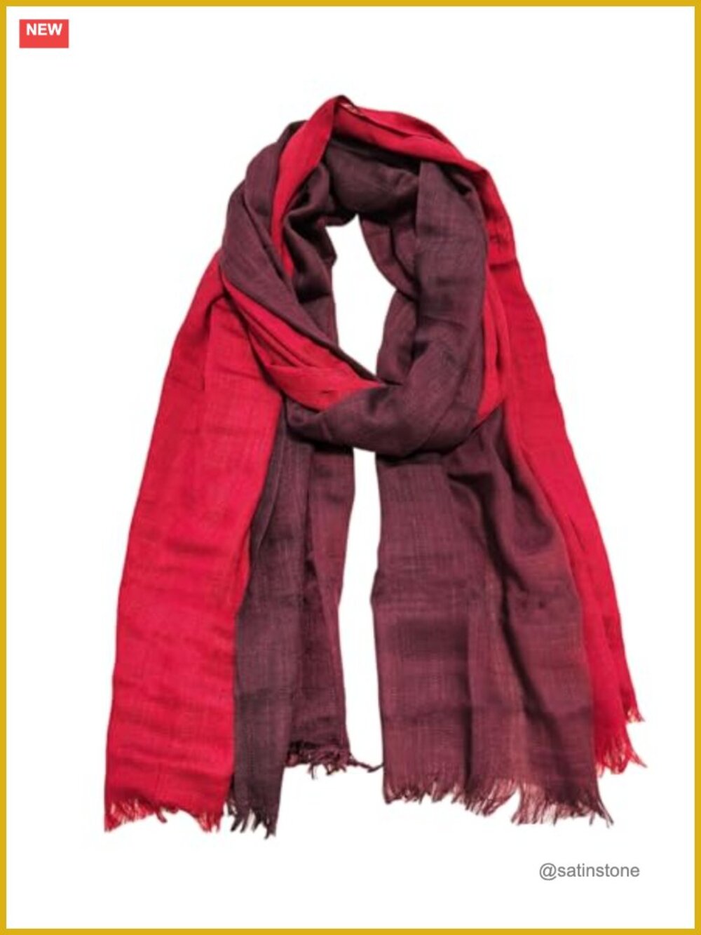 Women's Light Soft Solid Scarf Wrap Shawl Multipurpose Headscarf